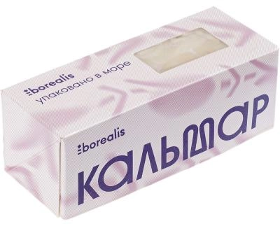 Кальмар командорский филе очищенный с/м (фас.500 гр.), уп.