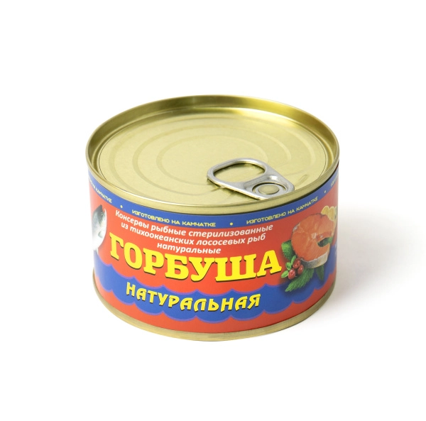 Горбуша натуральная ж/б 220 гр