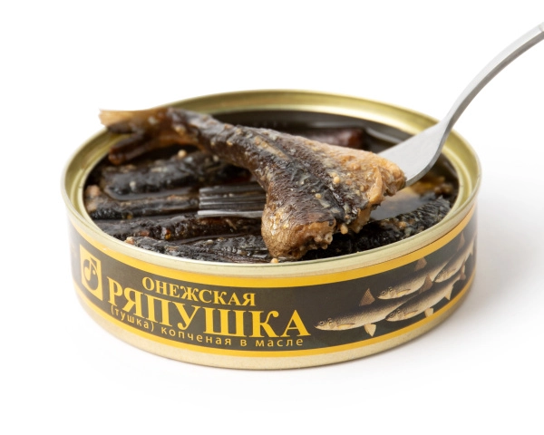 Ряпушка х/к в масле, ж/б 160гр