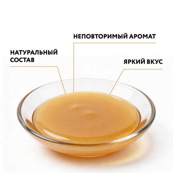 Мёд  натуральный Алтайский ГРЕЧИШНЫЙ, СТМ "Морошка" 1,2кг (0,9л)