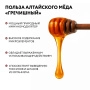Мёд  натуральный Алтайский ТАЁЖНЫЙ, СТМ "Морошка" 550гр.(0,43л)