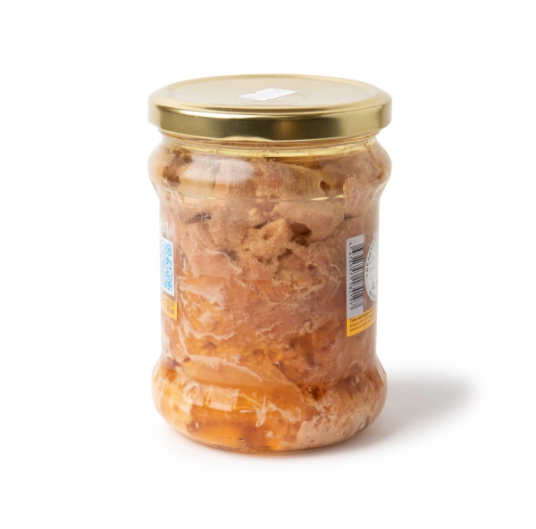 Тунец натуральный мясо, 500 гр